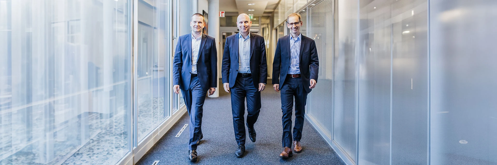 The investor relations team of the Dürr Group
